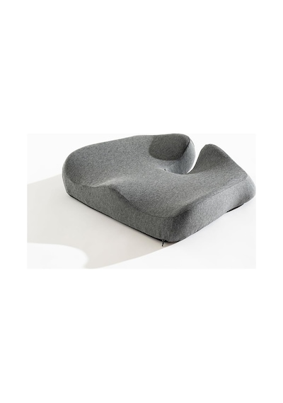 Yeni Nesil Ergonomik Visco Oturma Minderi 47x41x12 Cm Gri