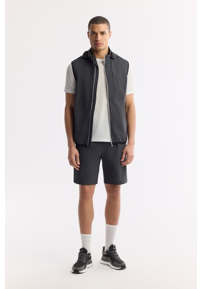 Avva Erkek Antrasit Beli Lastikli Gofreli Bi-stretch Relaxed Fit Şort A51y3652 Avva Erkek Antrasit Beli Lastikli Gofreli Bi-stretch Relaxed Fit Şort A51y3652