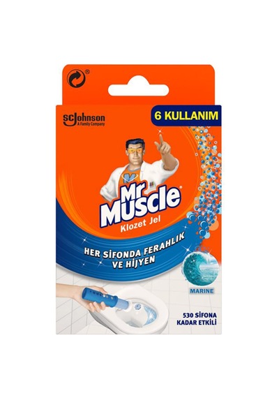 Mr. Muscle Klozet Jel Marine 36 Ml - 8 Adet Tarı