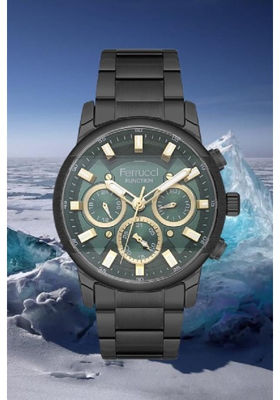 Ferrucci Fcf 0625 03573m.02 Erkek Kol Saati Metalik Gri