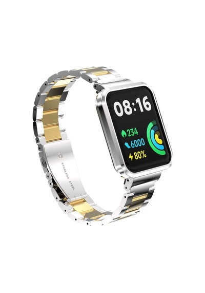Xiaomi Redmi Watch 2 Lite Kordon Kasalı Metal Kordon