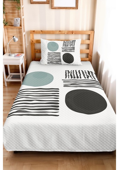 Geometrik Modern Mint Genç Odası Tek Kişilik Pike Takımı-siyah Beyaz 160x220cm Kapitone Yatak Örtüsü Kremamsı Toprak Demi Geometrik Modern Mint Genç Odası Tek Kişilik Pike Takımı-siyah Beyaz 160x220cm Kapitone Yatak Örtüsü Kremamsı Toprak Demi