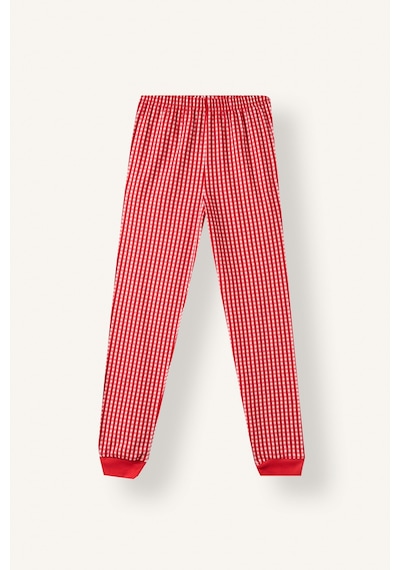 Defacto Baskılı Ve Pötikare Desenli 2li Pijama Takımı Kız Çocuk I1008a826wner105 Ekru-er105
