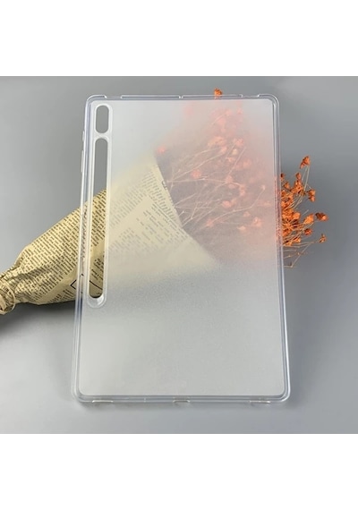 Ally Samsung Galaxy Uyumlu, Tab S8 Plus S7 Plus S7 Fe T970 Ultra Koruma Silikon Kılıf- 5775