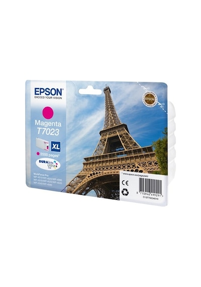 Epson T7023 Magenta Kırmızı 2.000 Sayfa Mürekkep Kartuş T70234010