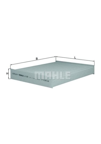 Mahle-knecht-behr La891 Polen Filtresi Dacia Dokker 1.2tce 1.6 16v 1.5dcı Lodgy 1.2tce 1.6 1.5dcı 272775340r