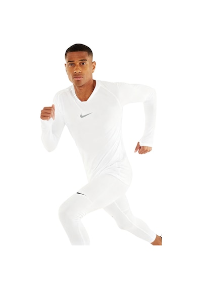 Nike Dri-fıt Park Erkek Uzun Kollu Antrenman Tişört Beyaz