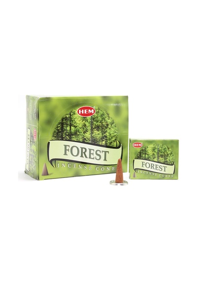10 Adet Forest Aromalı Konik Tütsü Orman Kokulu Scented Incense Cone, Konik Tasarım, Ev Ve Ofis Kullanımı