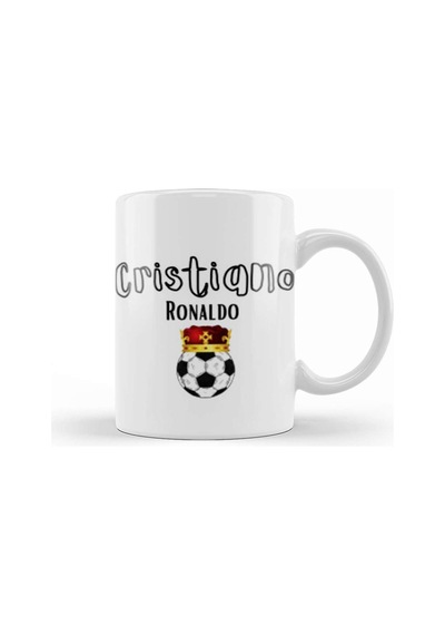 The King Of Football Cristiano Ronaldo 7 Kupa Bardak Porselen No14181 Karışık
