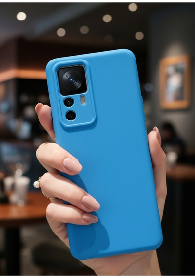 Xiaomi Mi 12t Pro Kılıf Içi Kadife Süet Tasarımlı Kamera Korumalı Silikon A Kalite Lansman Kapak