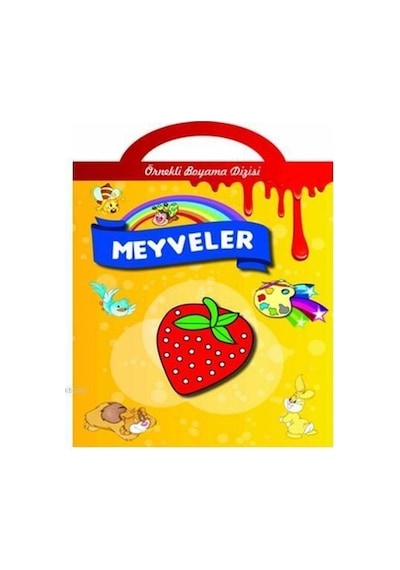 Meyveler Örnekli Boyama- Parıltı Yayınları