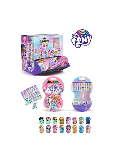 Flipperz My Little Pony Lisanslı Figürlü Oyuncaklı Meyveli Şekerleme Hacıyatmaz 24 Adet