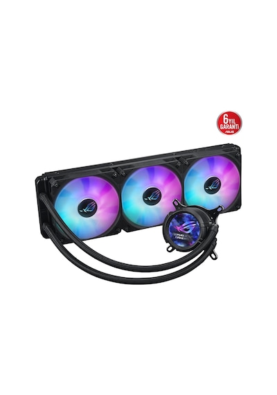 Asus Rog Strix Lc Iıı 360 Argb Lcd 360mm Sıvı Soğutucu