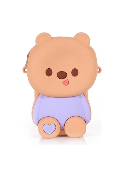 Ogi Mogi Toys Silikon Minik Ayı Omuz Çantası