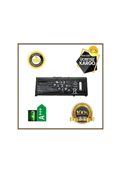 HP Uyumlu Omen 15-Cx Serisi Notebook Batarya Laptop Pil