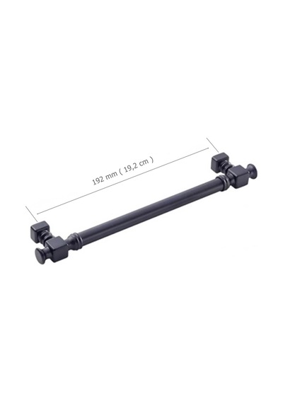 Doğanlar Dragon 192 Mm Mobilya Kulp Mat Siyah