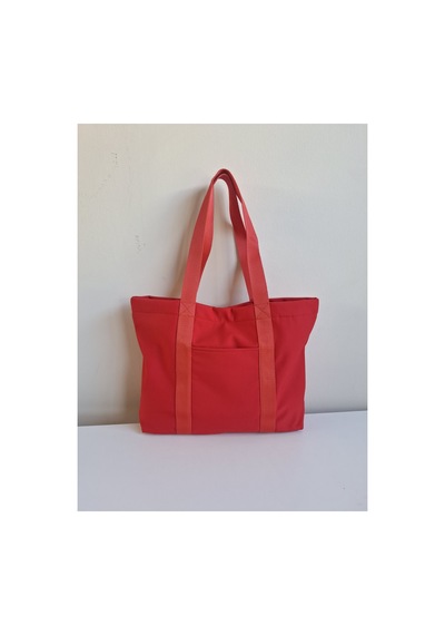 Tuttobene Trendy Red Tote Omuz Çantası Tb023 Kırmızı