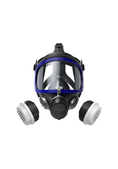 Dräger X-plore 5500 Tam Yüz Maskesi Bayonet Filtre Uyumlu Geniş Görüş Ve Maksimum Koruma