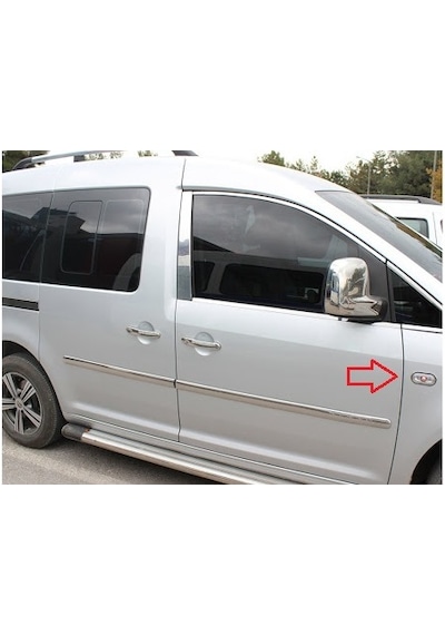 Volkswagen Caddy 2004 - 2014 Krom Sinyal Çerçevesi