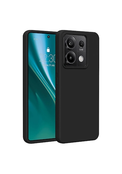 Xiaomi Redmi Note 13 Pro 4g Kılıf First Silikon - Siyah 0.2M-Çok Renkli