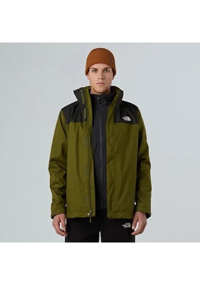 The North Face Evolve Iı Triclimate 3'ü 1 Arada Erkek Mont Nf00cg55wog1 Yeşil