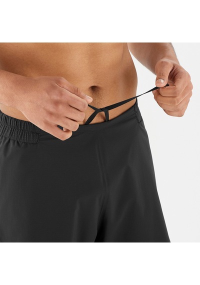 Salomon Bonattı Traıl Erkek Koşu Şortu Black Lc1826200 Siyah