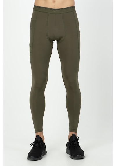 Maraton Active Slimfit Erkek Koşu Haki Tayt 21966-haki Haki