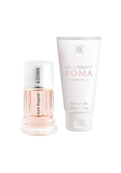 Laura Biagiotti Roma Fiori Bianci Edt 25 Ml + Body Lotion 50 Ml Kadın Parfüm Setia Çiçeksi