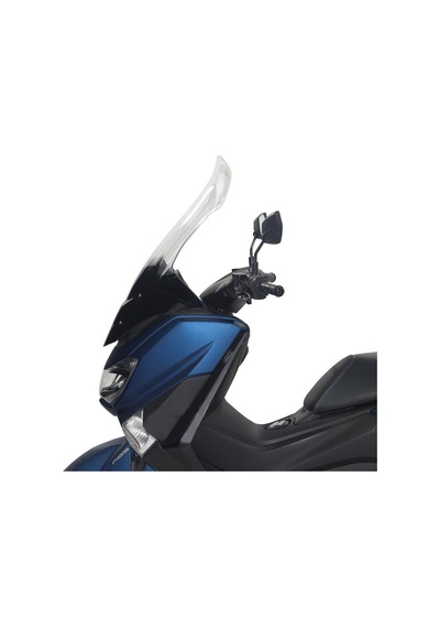 GP Kompozit Yamaha NMAX 125 / 155 2015-2020 Uyumlu Baskılı Elcikli Ön Cam Füme 74 cm