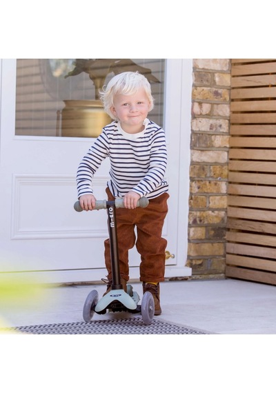 Micro Mini 6 İn 1 Deluxe Rock And Go Led Scooter Olive Sage Yeşil