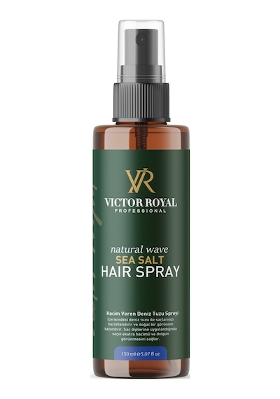 Victor Royal Hacim Ve Dolgunluk Veren Deniz Tuzu Saç Spreyi 150 ML