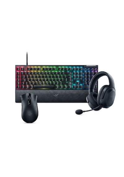 Razer Blackwidow V4 Klavye - Deathadder V2 X Mouse - Barracuda X Kulaklık Optik