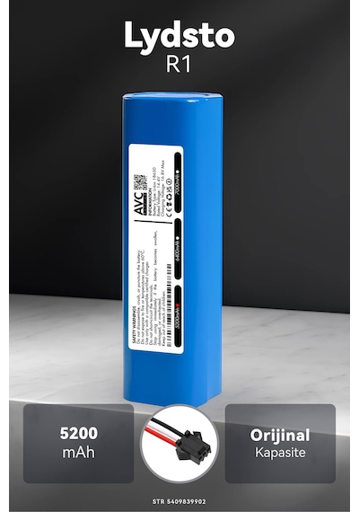 Lydsto R1 5200mah Robot Süpürge Bataryası K.k
