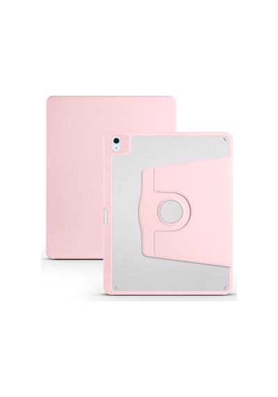 Apple Uyumlu iPad Pro 11 İnç 2025 M5 Çipli 360 Derece Dönebilen Standlı Pino Tablet Kılıfı Kapaklı Kılıf