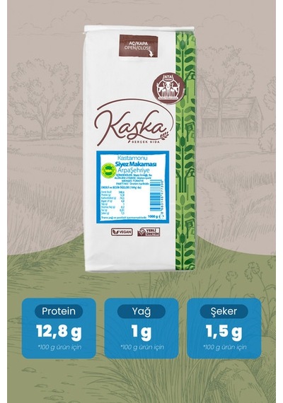 Kaşka Siyez Makarna Arpa Şehriye 1 KG