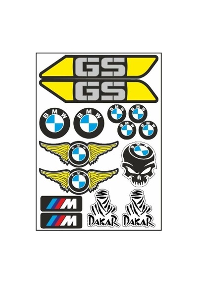 A4 Sticker 052 Tek Paket Çoklu Sticker Standart