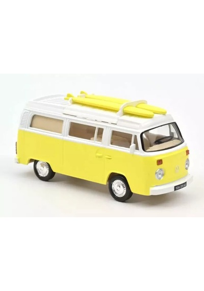 1:43 Norev 1973 Volkswagen Combi T2b Camper Van - Jet Car / Toys Series