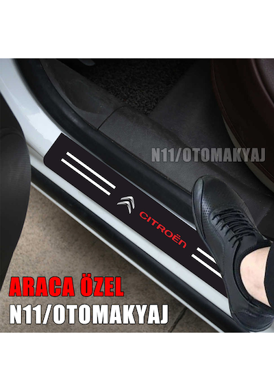 Citroen Nemo Kapı İç Koruma Ayaklık Sticker Markalı
