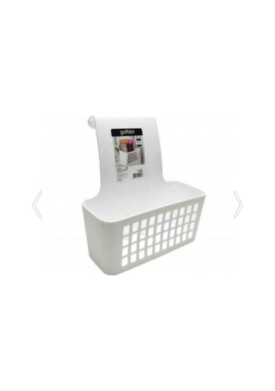 Pratik Ve Şık Asılabilir Dolap Düzenleyici Sepet, 24x10x25 Cm, Beyaz Renk Plastik Beyaz 24 X 24 Um Diğer