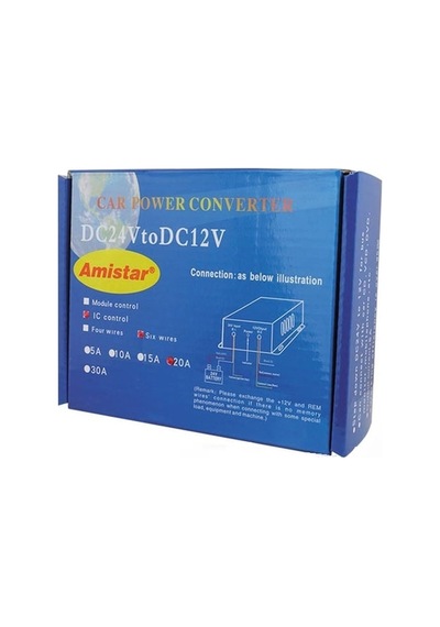 Araç İçi Dönüştürücü Dc 24v-dc 12v