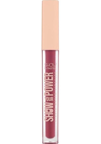 Pastel Show Your Power Likit Mat Ruj No: 606