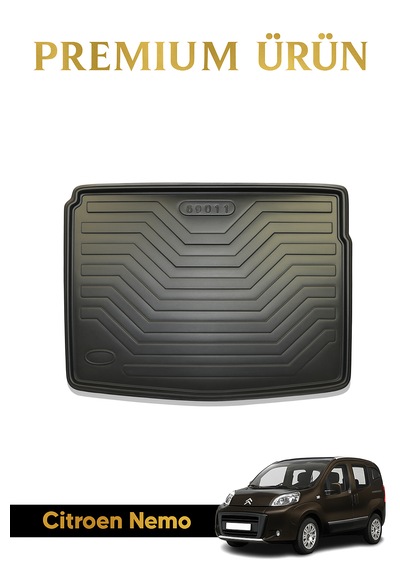 Citroën Nemo 2008+ Uyumlu 3d Bagaj Havuzu Premium
