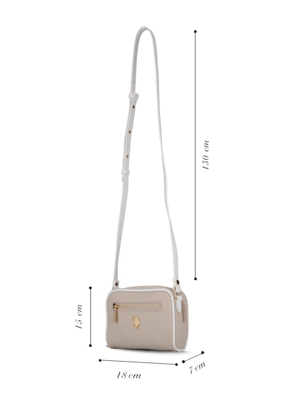 U.S. Polo Assn. U.s. Polo Assn. Tas-beyaz Kadın Postacı Çantası Us26284 GRİ