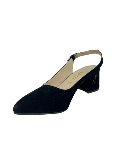 Matzeliger Mzg1169 Siyah Kadın Kalın Topuklu Stiletto