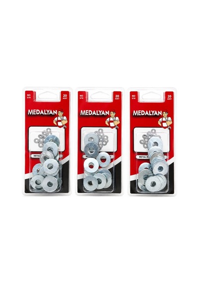 240 Adet 5/16 Metal Pul 12x20pcs 5468