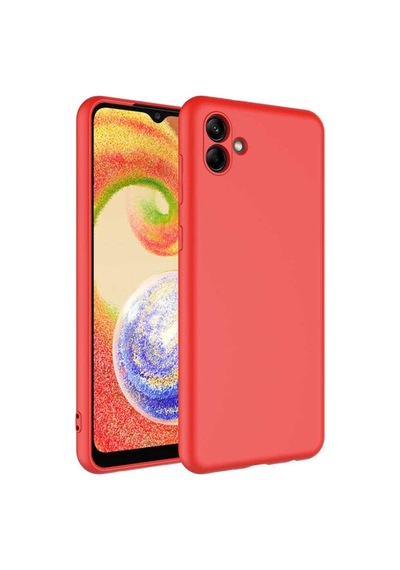 Galaxy A04 Kılıf Zore Mara Lansman Kapak Kırmızı