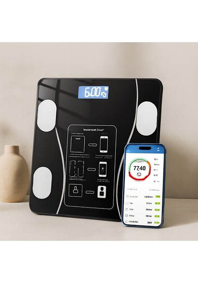 Vücut Analizli Bluetooth Dijital Baskül 180kg/50g
