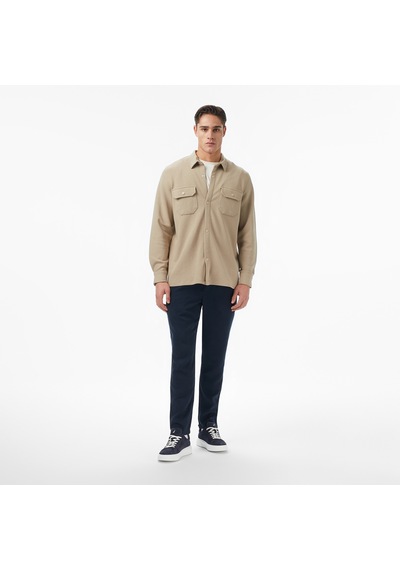 Nautica Erkek Bej Classic Fit Gömlek Düz W57437t Bej