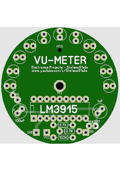 30Db Stereo Vu Metre Devresi Lm3915