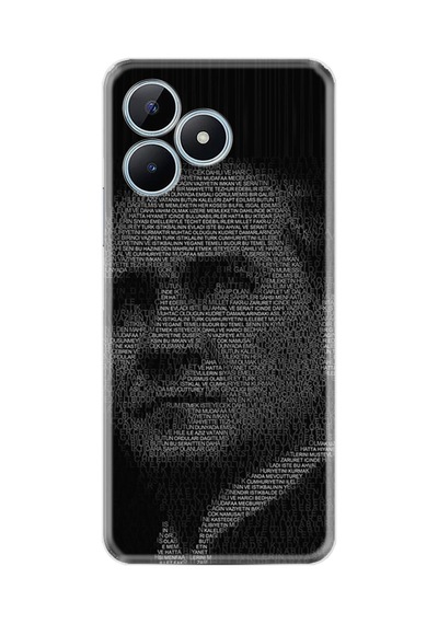 Realme 12 Lite Kılıf Hayat Serisi Desenli Yüce Atatatürk-product Code 2002